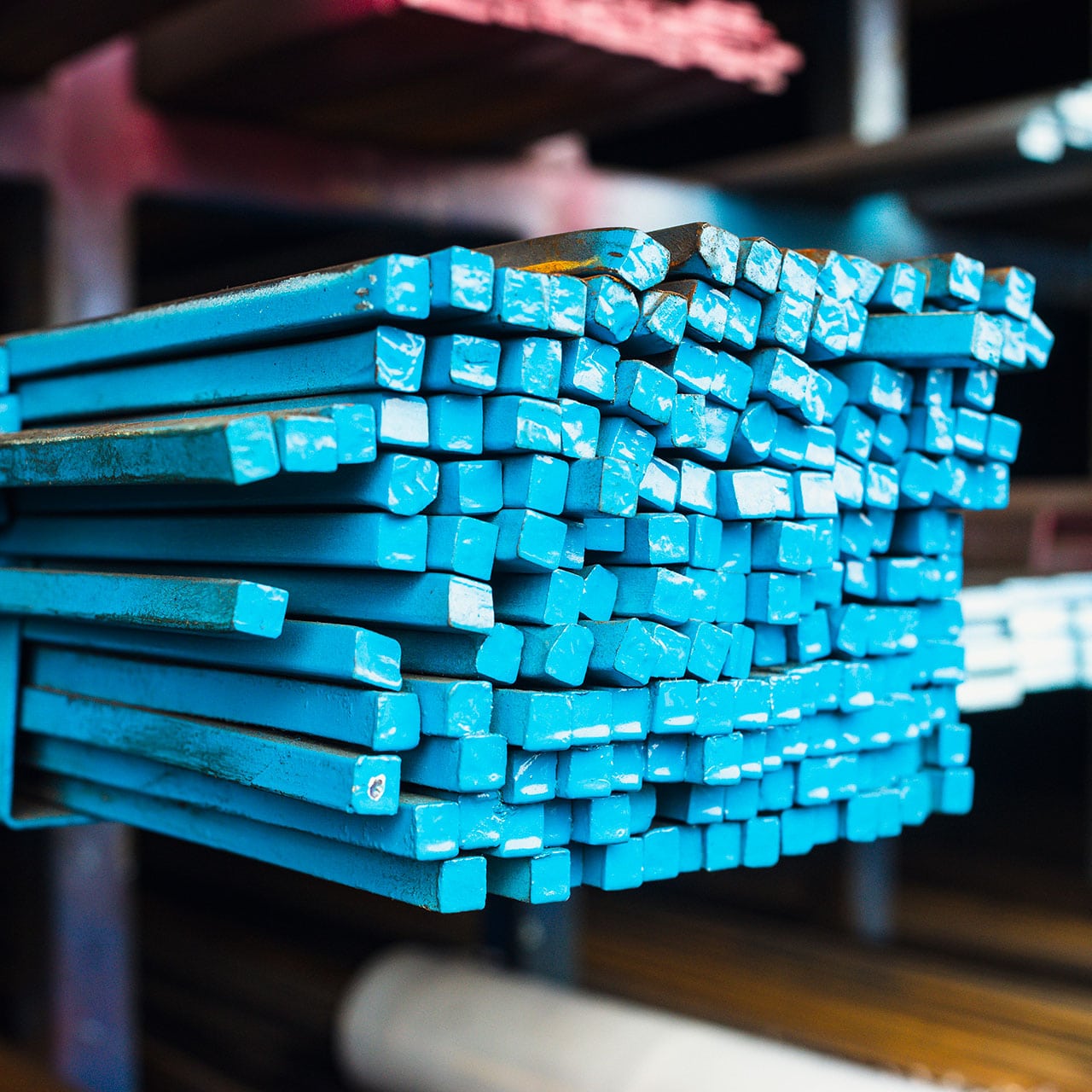 Barra Cuadrada Negra