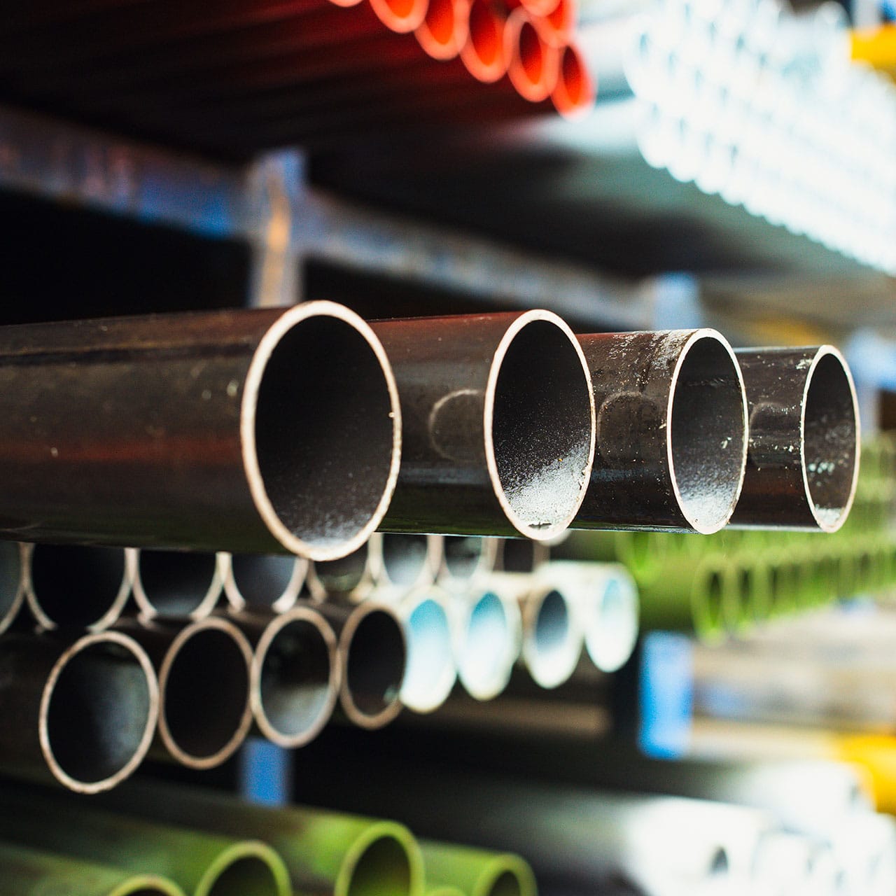 Redondo Negro 5" x 4.0 mm