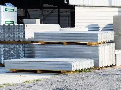 Materiales para techumbre y limahoyas.