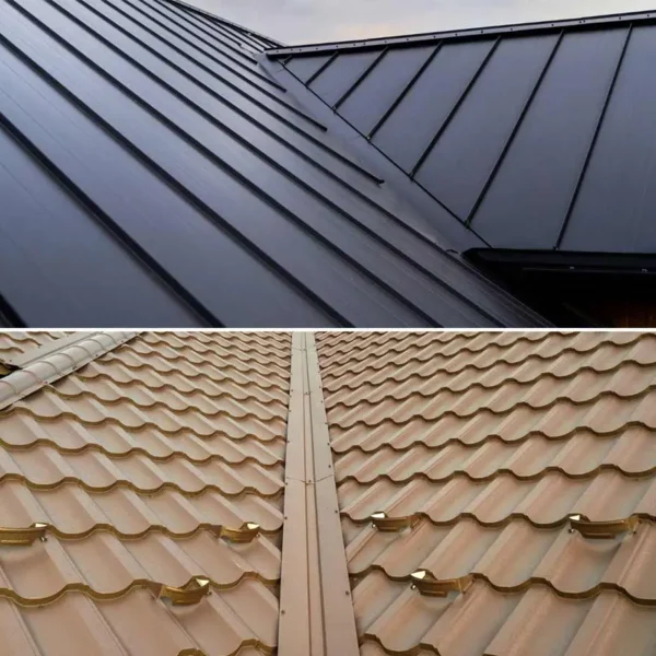 Diseños de techos con limahoya central